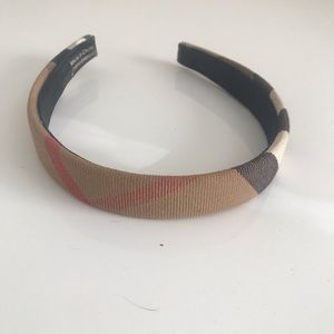 Authentic Burberry headband